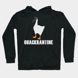 Quackrantine - Funny Quarantine Goose Hoodie